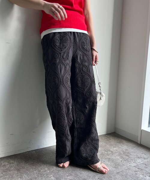 DouDou（ドゥドゥ） パンツ レースパンツ レディース : ZOZOTOWN Yahoo