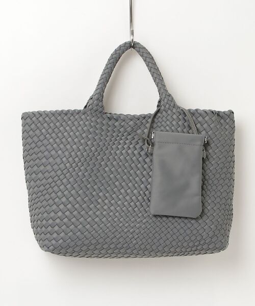 トートバッグ HERB/Intrecciato Middle Tote Bag with Pouch/ポーチ付きミドルトートバッグ レディース メンズの画像