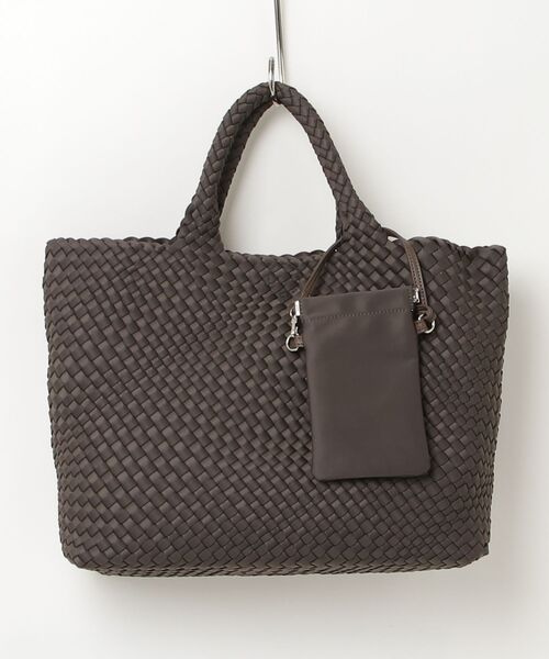 トートバッグ HERB/Intrecciato Middle Tote Bag with Pouch/ポーチ付きミドルトートバッグ レディース メンズの画像