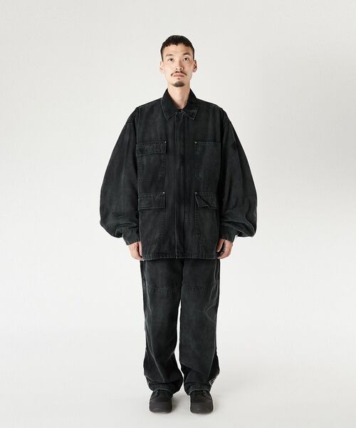 【N.HOOLYWOOD】WORK JACKET カバーオール N.HOOLYWOOD（エヌハリウッド） カバーオール 4POCKETS JACKET メンズ