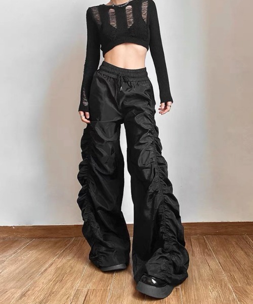 「.KOM」 イージーパンツ S ホワイト レディース_画像5