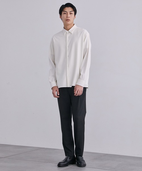 「UNITED TOKYO」 長袖シャツ 3 ネイビー メンズ_画像3
