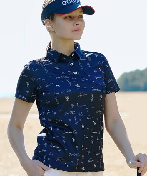 adabat（アダバット） tシャツ 半袖 速乾 「ADABAT NAVY」吸水速乾/UV