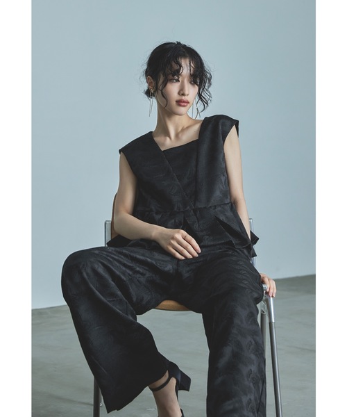 「niana」 セットアップ L ブラック レディース_画像2