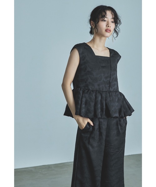 「niana」 セットアップ L ブラック レディース_画像5