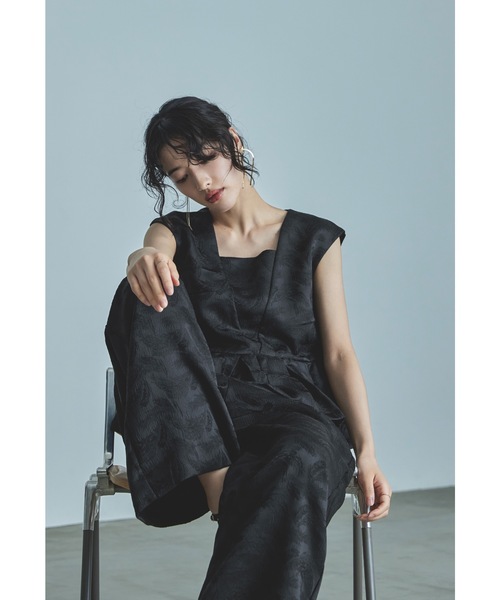 「niana」 セットアップ L ブラック レディース_画像9