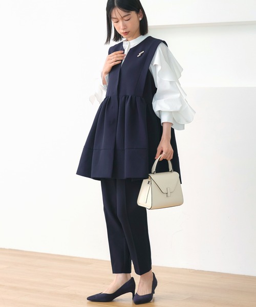 「RUIRUE BOUTIQUE」 セットアップ LL アイボリー レディースの画像