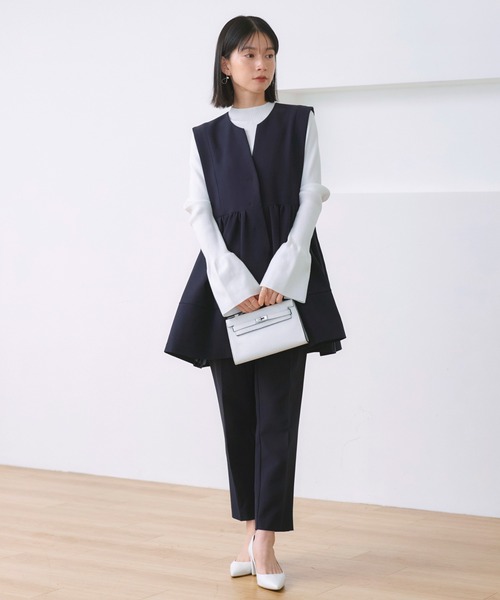 「RUIRUE BOUTIQUE」 セットアップ LL アイボリー レディースの画像