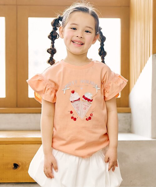 apres les cours（アプレレクール） tシャツ スイーツモチーフTシャツ