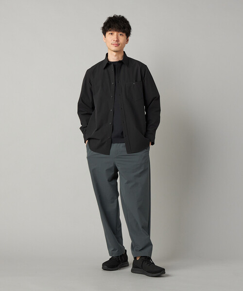 COMME CA MEN（コムサメン） シャツ 「撥水」「COMME CA MEN BLACK