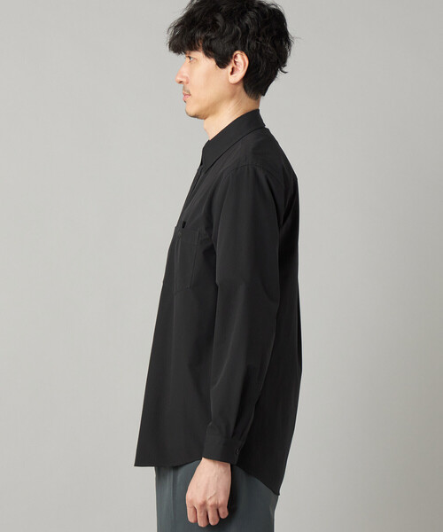 【本日限定価格】COMME CA COLLECTION コムサ 黒 長袖シャツ COMME CA MEN（コムサメン） シャツ 「撥水」「COMME CA MEN BLACK