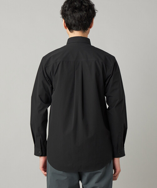 【本日限定価格】COMME CA COLLECTION コムサ 黒 長袖シャツ COMME CA MEN（コムサメン） シャツ 「撥水」「COMME CA MEN BLACK