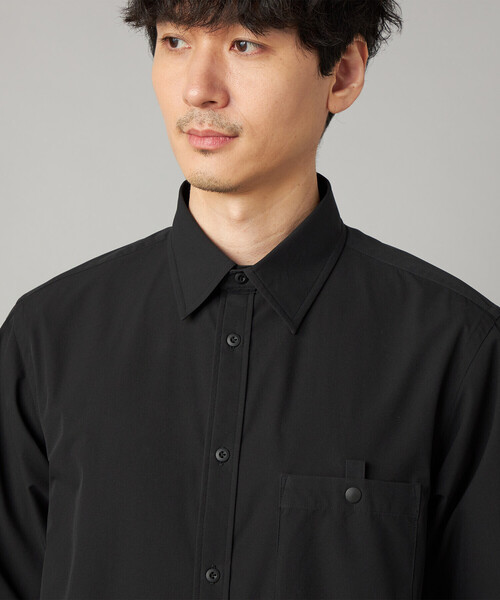 COMME CA MEN（コムサメン） シャツ 「撥水」「COMME CA MEN BLACK