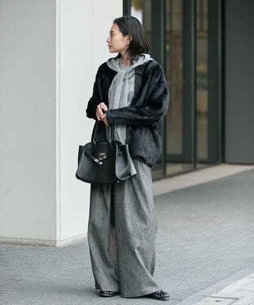 「JOURNAL STANDARD」 ノーカラージャケット FREE ベージュ レディースの画像