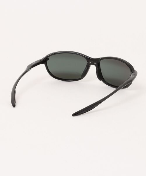 サングラス 「Maui Jim/マウイジム」 スクエア 偏光サングラス MJ0340SA 001 60 Ho’okipa ブラック メンズ レディースの画像