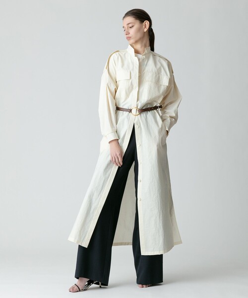 「allureville」 長袖ワンピース 2 ベージュ レディースの画像