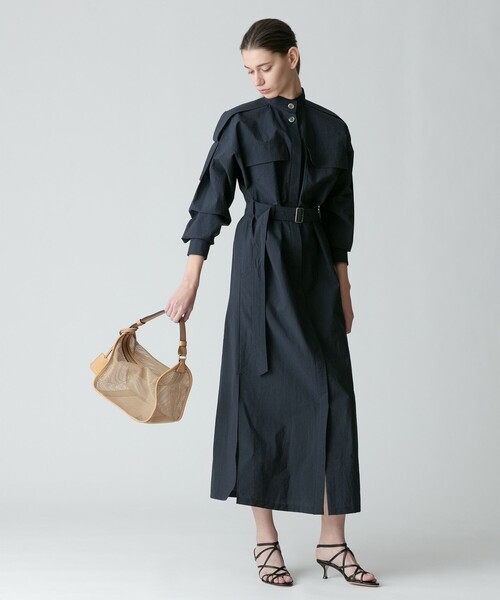 「allureville」 長袖ワンピース 2 ベージュ レディースの画像