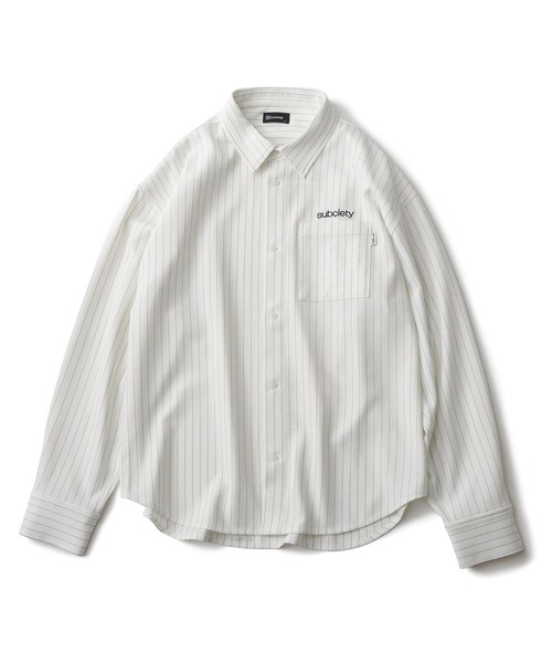 「Subciety」 長袖シャツ X-LARGE ブラック メンズ_画像5