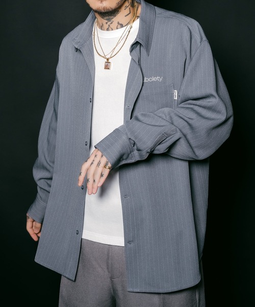 「Subciety」 長袖シャツ X-LARGE ブラック メンズ_画像7