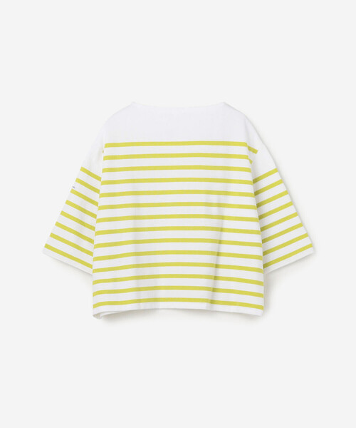 tシャツ ORCIVAL | ラッセル ボートネック5分袖Tシャツ WOMEN レディースの画像