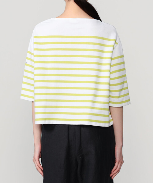 tシャツ ORCIVAL | ラッセル ボートネック5分袖Tシャツ WOMEN レディースの画像