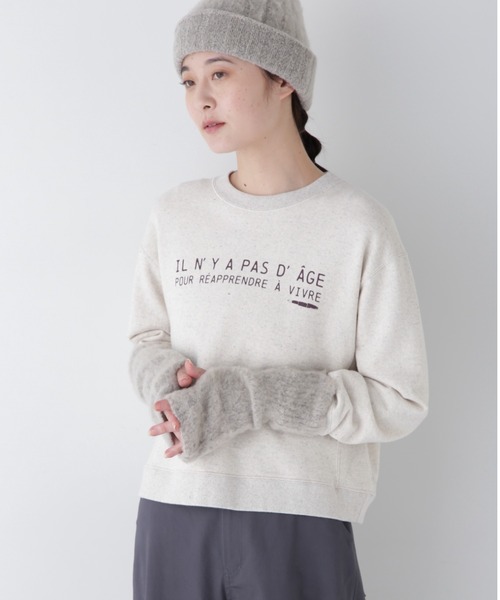 human woman（ヒューマンウーマン） スウェットカットソー MEDIUM 