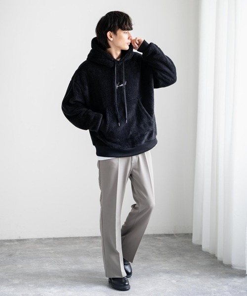 「KANGOL」 プルオーバーパーカー L ブルー メンズ_画像4
