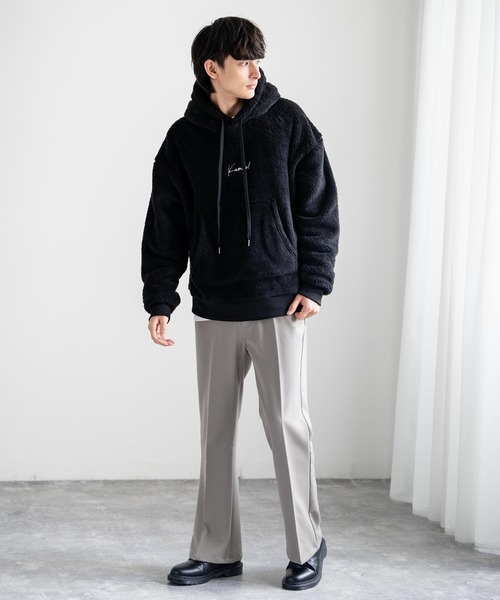 「KANGOL」 プルオーバーパーカー L ブルー メンズ_画像5