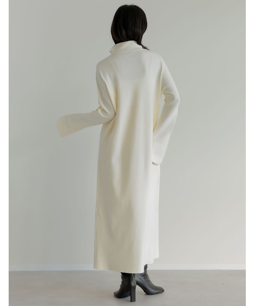 「Re:EDIT」 ニットワンピース LARGE ブラック レディース_画像7