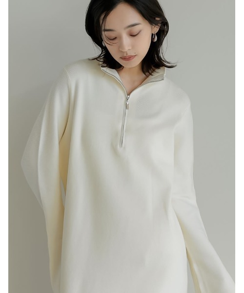 「Re:EDIT」 ニットワンピース LARGE ブラック レディース_画像8