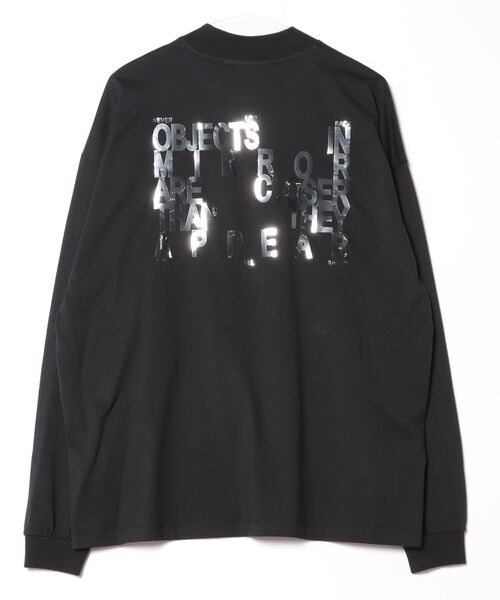 MSGM ブラック ロングTシャツ MSGM（エムエスジーエム） 長袖Tシャツ S ブラック メンズ : ZOZOTOWN