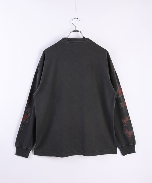 「Ed Hardy」 長袖Tシャツ M グレー系その他 メンズ_画像7