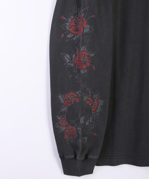 「Ed Hardy」 長袖Tシャツ M グレー系その他 メンズ_画像8