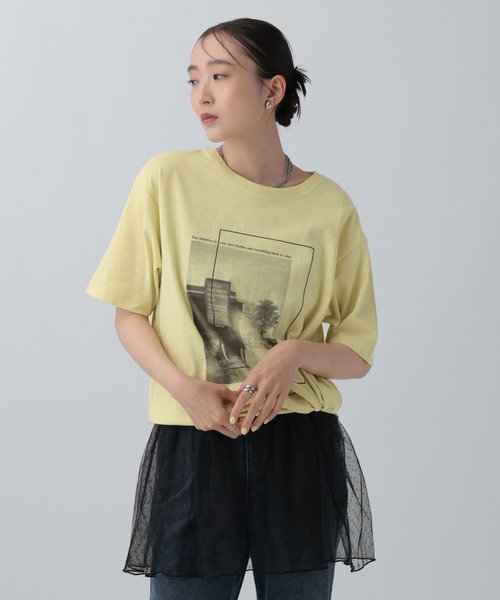 tシャツ 半袖 アソートフォトプリントT　680390 レディース | LEPSIM | 04