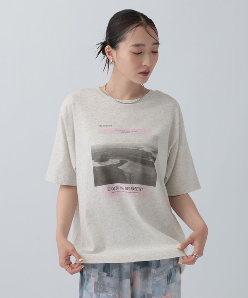 tシャツ 半袖 アソートフォトプリントT　680390 レディース | LEPSIM | 03