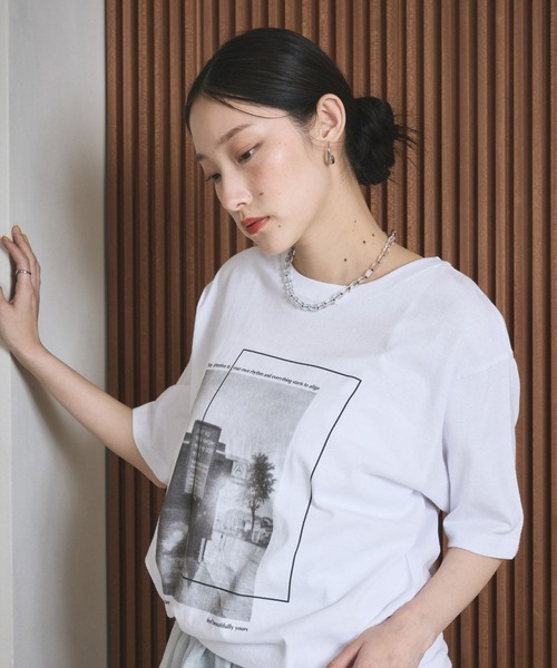 tシャツ 半袖 アソートフォトプリントT　680390 レディース | LEPSIM | 06