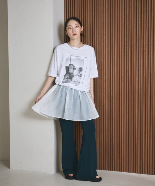 tシャツ 半袖 アソートフォトプリントT　680390 レディース | LEPSIM | 09