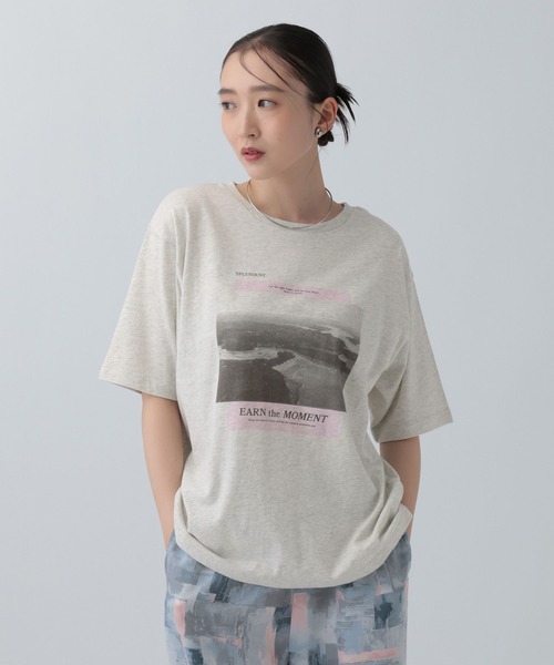 tシャツ 半袖 アソートフォトプリントT　680390 レディース | LEPSIM | 20