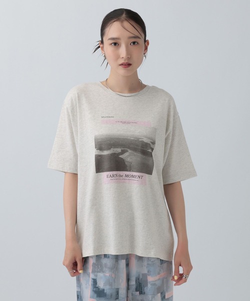 tシャツ 半袖 アソートフォトプリントT　680390 レディース | LEPSIM | 21