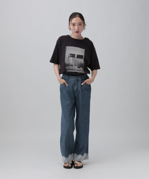 tシャツ 半袖 アソートフォトプリントT　680390 レディース | LEPSIM | 16