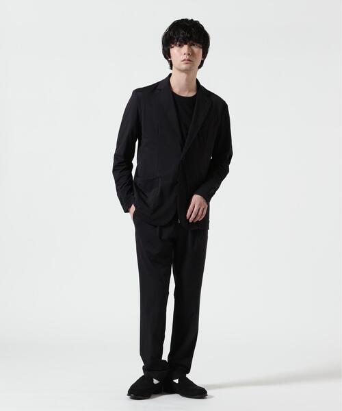 パンツ PIUORO（ピウオロ） NYLON TRICOT TUCK JOGGER PANTS / ナイロントリコット タック ジョガーパンツ メンズの画像