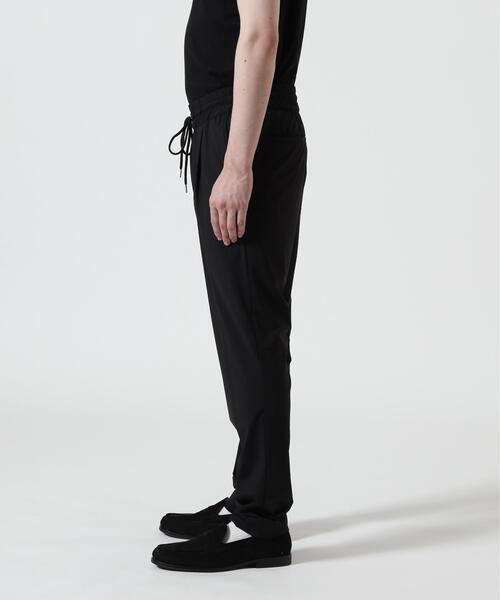 パンツ PIUORO（ピウオロ） NYLON TRICOT TUCK JOGGER PANTS / ナイロントリコット タック ジョガーパンツ メンズの画像