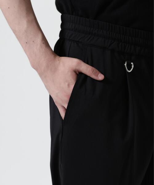 パンツ PIUORO（ピウオロ） NYLON TRICOT TUCK JOGGER PANTS / ナイロントリコット タック ジョガーパンツ メンズの画像