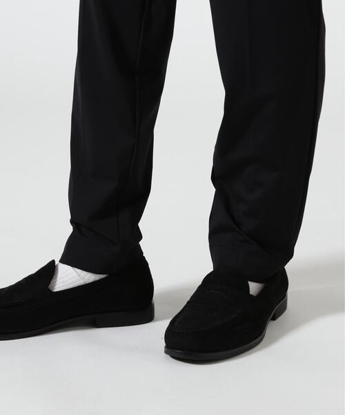 パンツ PIUORO（ピウオロ） NYLON TRICOT TUCK JOGGER PANTS / ナイロントリコット タック ジョガーパンツ メンズの画像