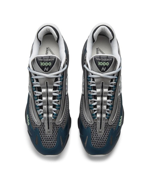 「New Balance」 ローカットスニーカー 29.0cm ブルー メンズ_画像3
