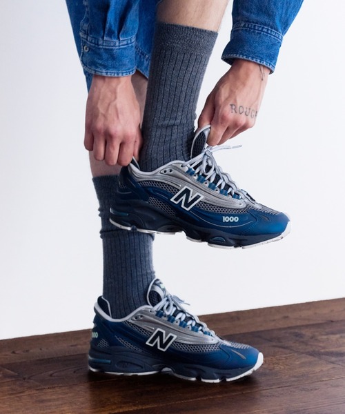 「New Balance」 ローカットスニーカー 29.0cm ブルー メンズ_画像6