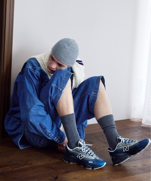 「New Balance」 ローカットスニーカー 29.0cm ブルー メンズ_画像8