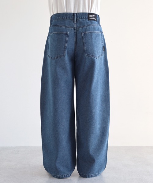 「ANME」 デニムパンツ M ブラック レディース_画像4