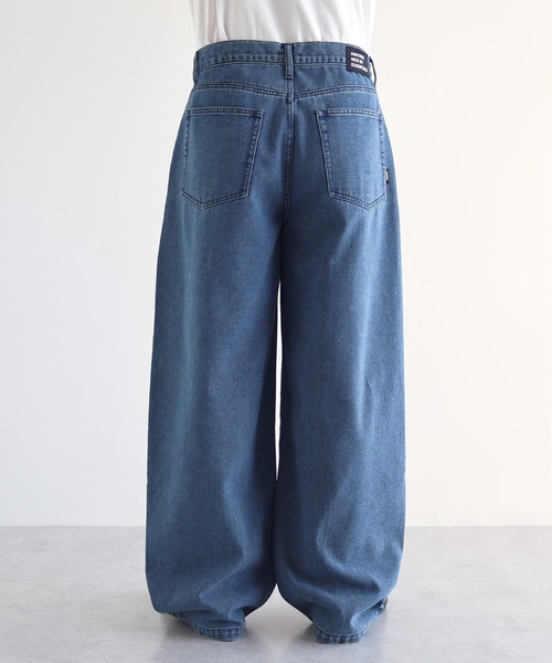 「ANME」 デニムパンツ M ブラック レディース_画像7