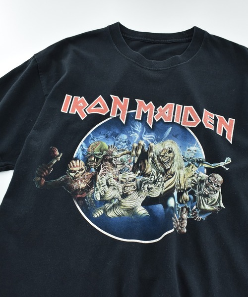 VINTAGE tシャツ 「USED」Y2K Iron Maiden バンド Tシャツ メンズ